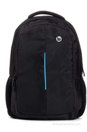 HP 15 inch Laptop Backpack(Black, Blue)